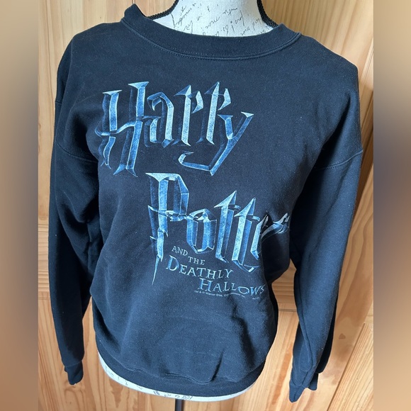 Harry Potter and the Deathly Hallows Pullover Sweatshirt - Picture 2 of 6